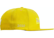 Load image into Gallery viewer, Supreme $1M Metallic Box Logo New Era Yellow Size 7.1/4
