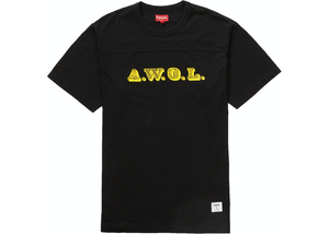 Supreme AWOL Football Top Black Size XL