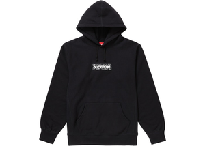 Supreme Bandana Box Logo Hooded Sweatshirt Black Size M