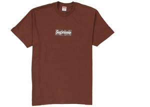 Supreme Bandana Box Logo Tee Light Brown Size M