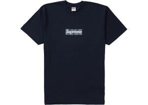 Supreme Bandana Box Logo Tee Light Navy Size M