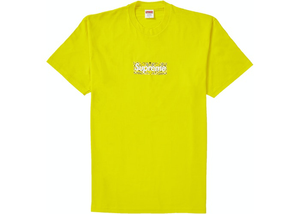 Supreme Bandana Box Logo Tee Yellow Size XL