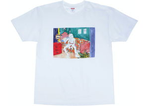 Supreme Bedroom Tee Heather White Size L / XL