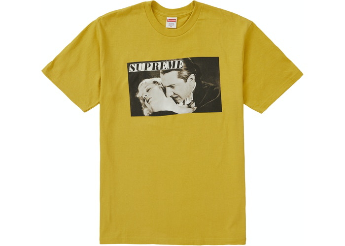 Supreme Bela Lugosi Acid Yellow Size L