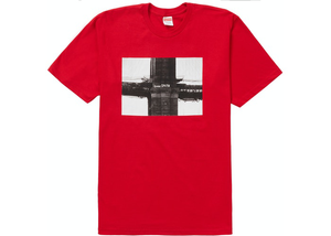 Supreme Bridge Tee Red Size M