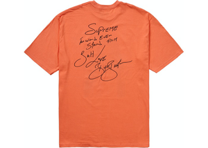 Supreme Buju Banton Tee Neon Orange Size M