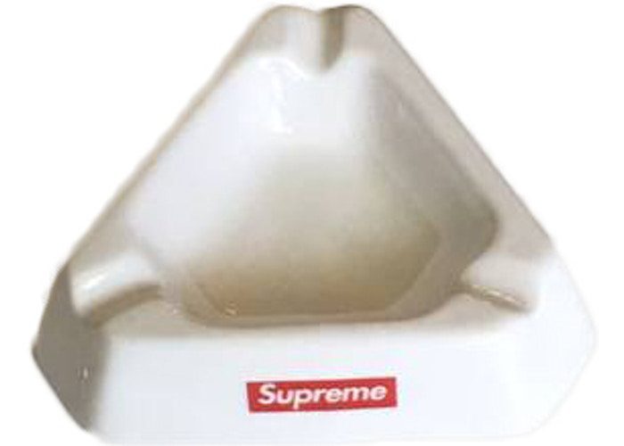 Supreme Ceramic Ashtray White 2015