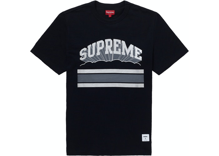 Supreme Cloud Arc Tee Black Size L