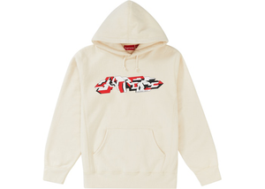 Supreme Delta Logo Hooded Sweatshirt Natural Size XL