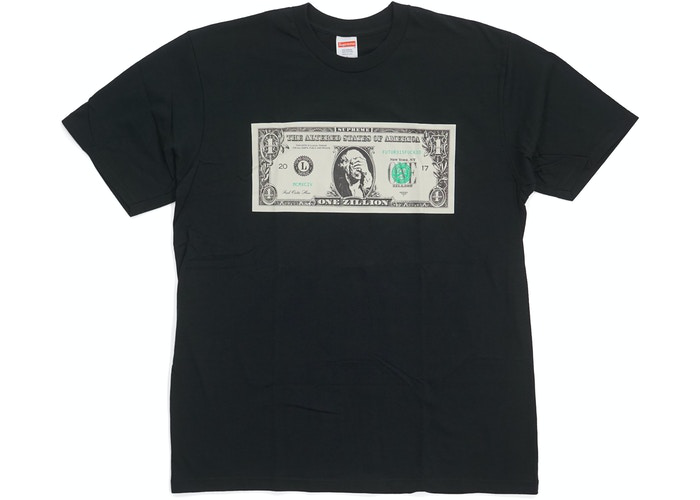 Supreme Dollar Tee Black Size M