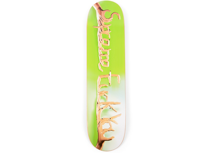 Supreme Fuck You Skateboard Skateboard Deck Green