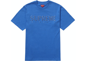 Supreme Gradient Logo Tee Blue Size L