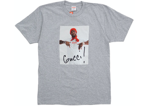 Supreme Gucci Mane Tee Grey (2016) Size M