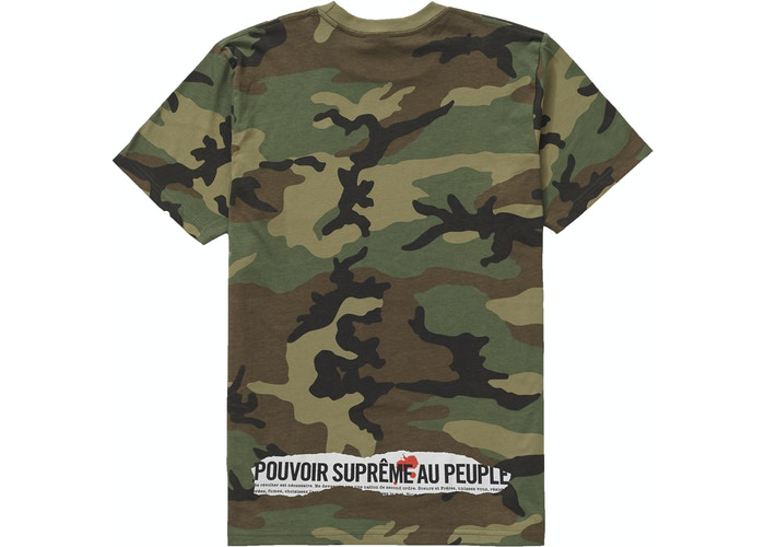 Supreme Headline Tee Camo Size XL