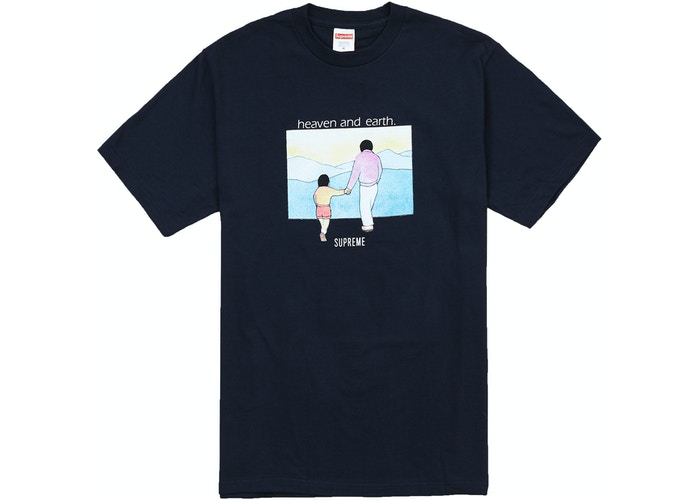 Supreme Heaven And Earth Tee Black Size M