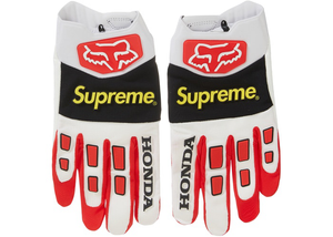 Supreme Honda Fox Racing Gloves Red Size S