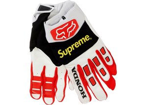 Supreme Honda Fox Racing Gloves Red Size S