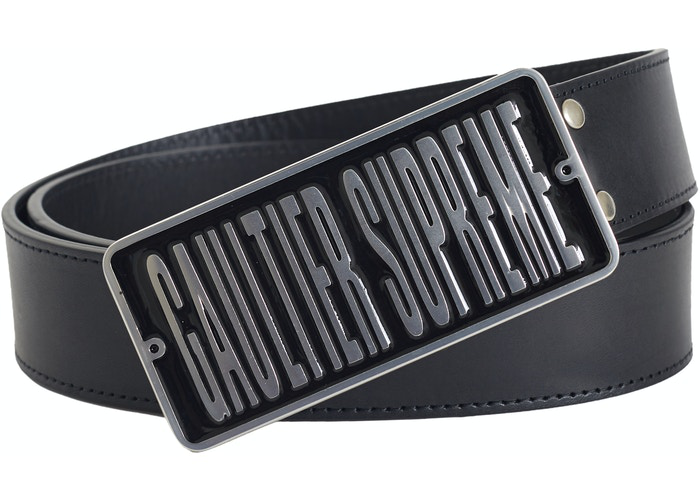 Supreme Jean Paul Gaultier Belt Black