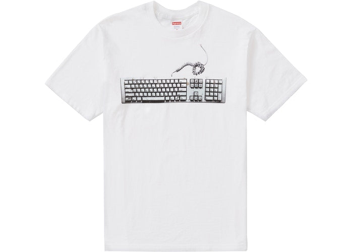 Supreme Keyboard Tee White Size XL