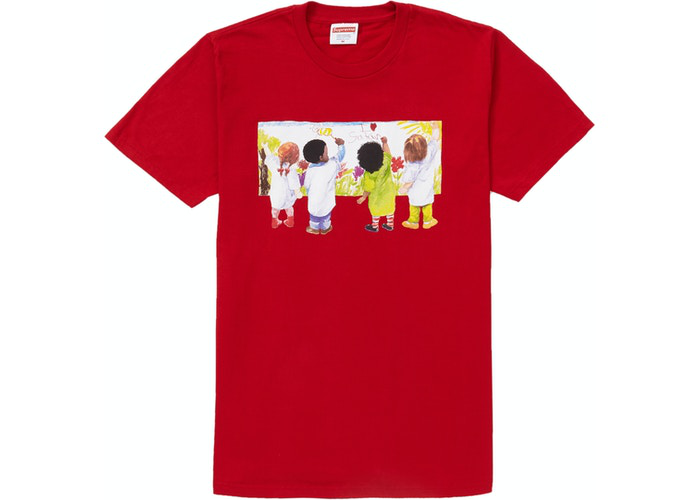 Supreme Kids Tee Red Size M