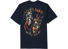 Load image into Gallery viewer, Supreme Laugh Now Tee Navy Size M
