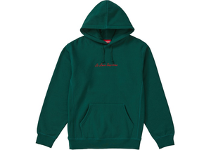 Supreme Le Luxe Hooded Sweatshirt Dark Green Size XL