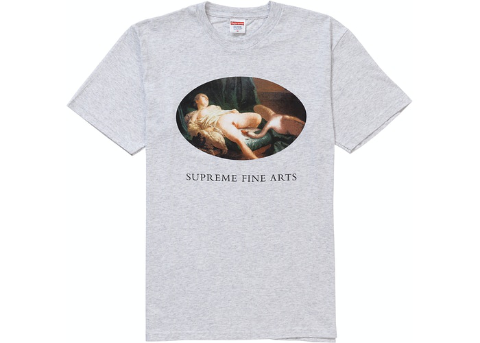 Supreme Leda and the Swan Tee Ash Grey Size XL