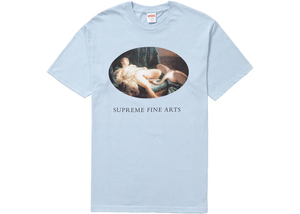 Supreme Leda and the Swan Tee Light Blue Size M