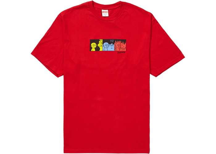 Supreme Life Tee Red Size L