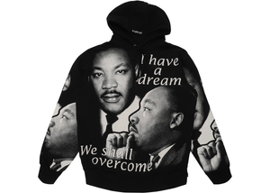 Supreme MLK Hooded Sweatshirt Black Size M