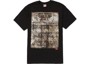 Supreme Martin Wong Iglesia Pentecostal Tee Black Size M