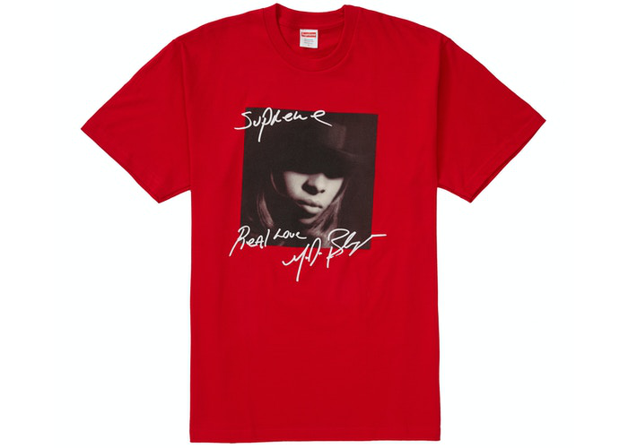 Supreme Mary J. Blige Tee Red Size M