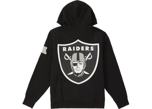 Supreme NFL x Raiders x '47 Hooded Sweatshirt Black Size M