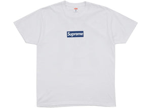 Supreme New York Yankees Box Logo Tee Navy (2015) Size L