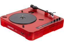 Load image into Gallery viewer, Supreme Numark PT01 Portable Turntable Red
