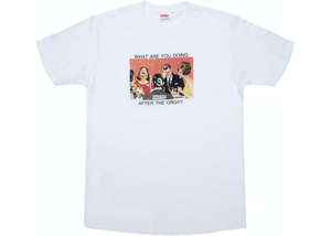 Supreme Orgy Tee White Size XL