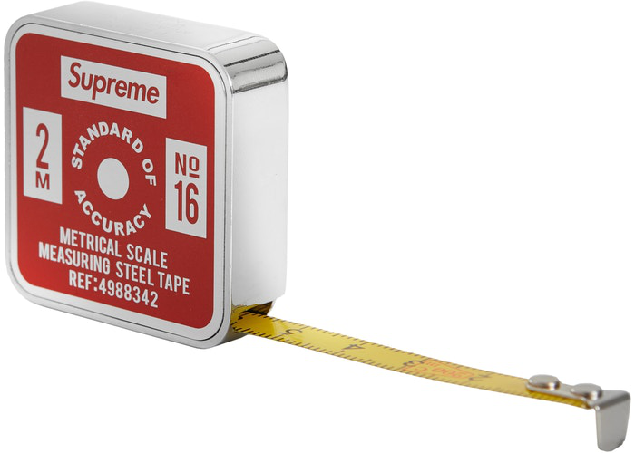 Supreme Penco Tape Measure (Imperial) Red