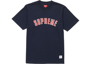 Supreme Printed Arc S/S Top Navy Size XL