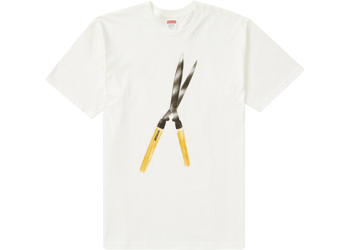 Supreme Shears Tee White Size XL