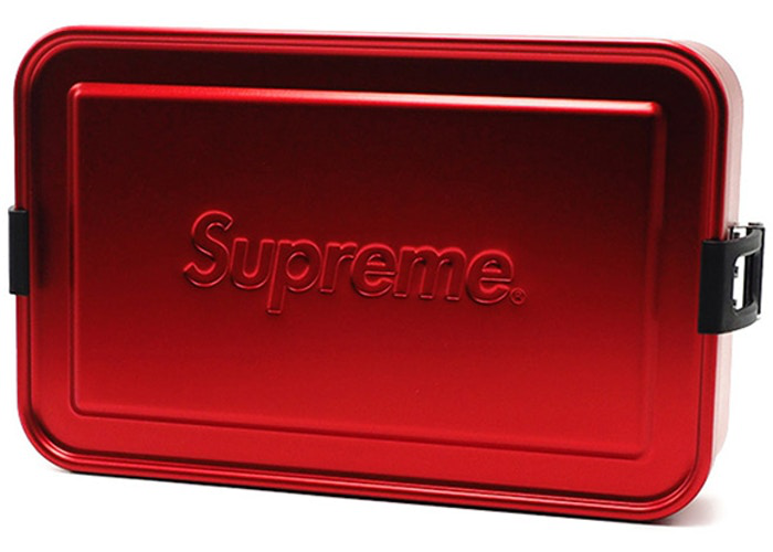 Supreme SIGG Large Metal Box Plus Red