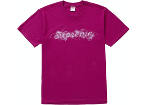 Supreme Smoke Tee Magenta Size M