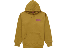 Load image into Gallery viewer, Supreme Stop Crying Hooded Sweatshirt Dark Mustard Size S
