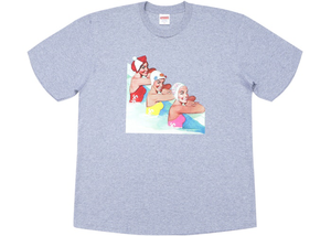 Supreme Swimmers Tee Heather Grey Size M