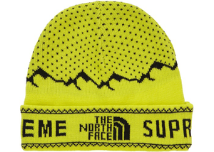 Supreme The North Face Fold Beanie Sulphur