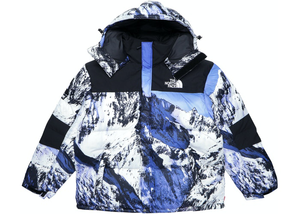 Supreme The North Face Mountain Baltoro Jacket Blue/White Size S