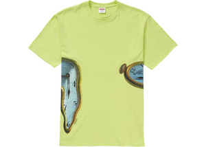 Supreme The Persistence Of Memory Tee Neon Green Size M