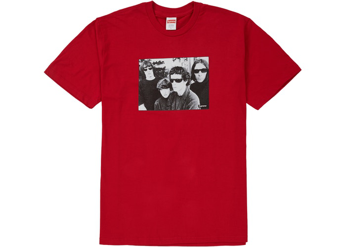 Supreme The Velvet Underground Tee Red Size M