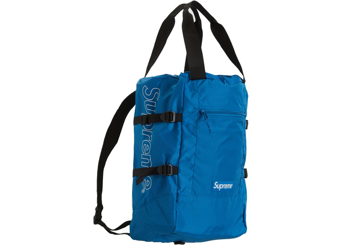 Supreme Tote Backpack Blue