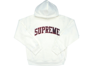 Supreme Water Arc Hooded Sweatshirt White Size XL