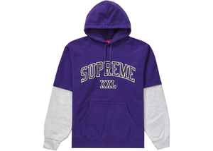 Supreme XXL Hooded Sweatshirt Ash Purple Size  XL